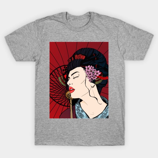 geisha T-Shirt by agginoverta